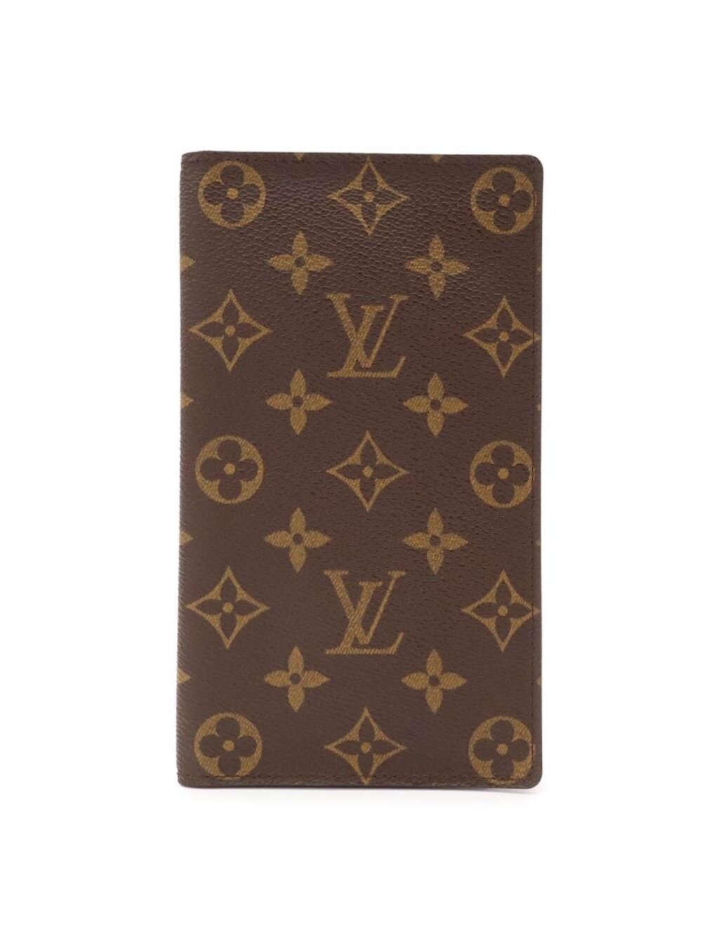 Louis Vuitton Monogram Porte Chequier Cartes Credit Bifold Long Billfold Wallet